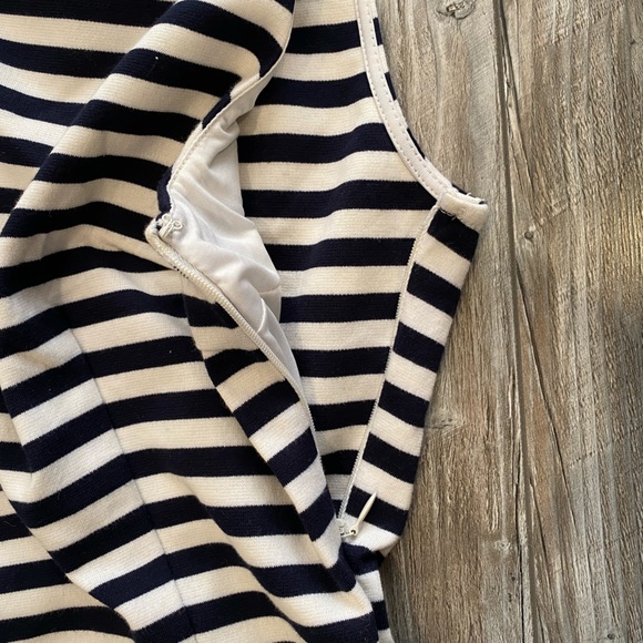 Forever 21 Sleeveless Striped Mini Dress (Size L) - Picture 3 of 6